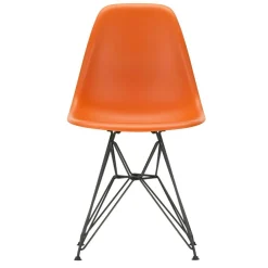 Eames Plastic Side Chair DSR RE Gestell schwarz