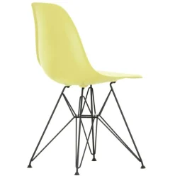 Eames Plastic Side Chair DSR RE Gestell schwarz