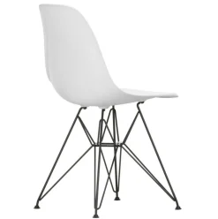 Eames Plastic Side Chair DSR RE Gestell schwarz