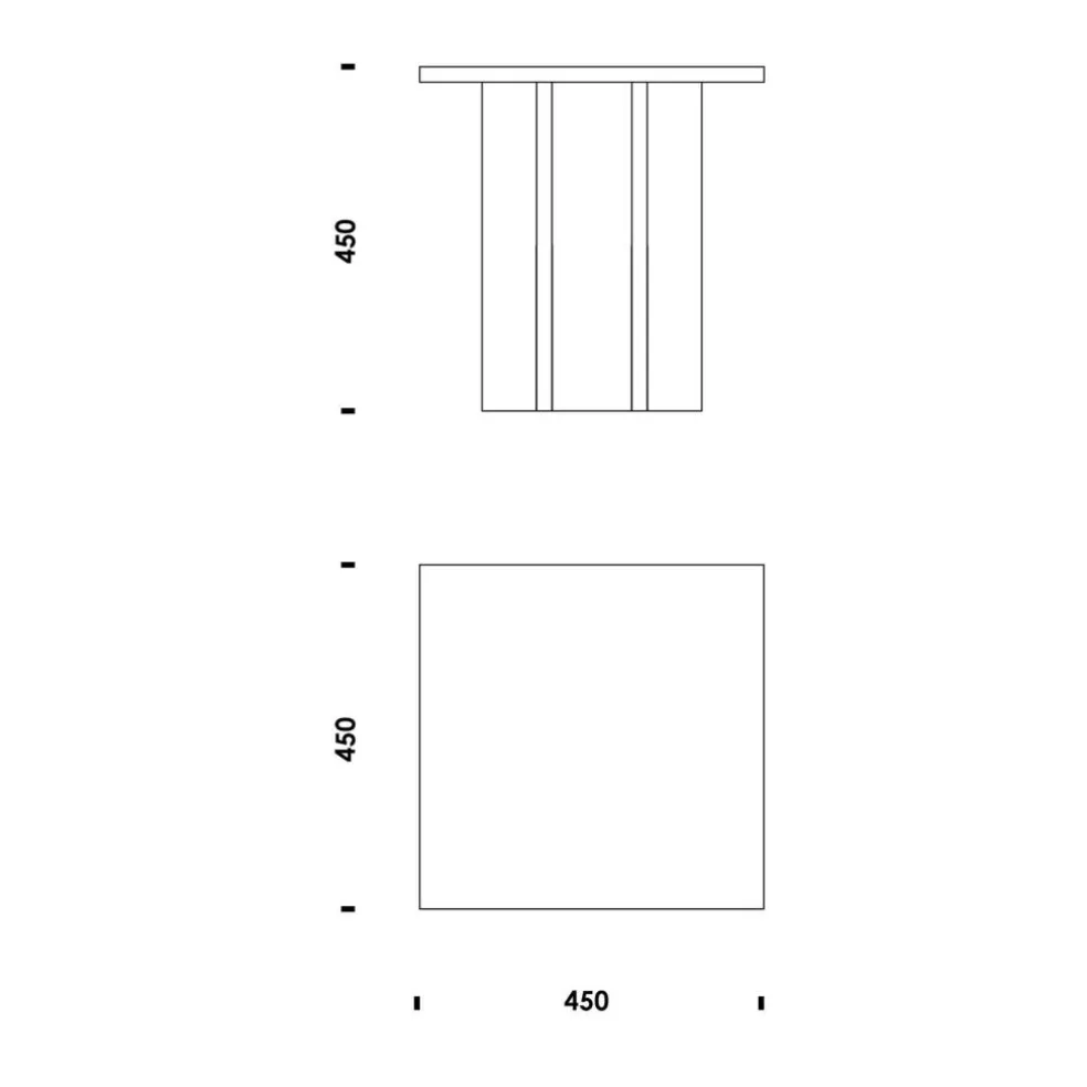 Edge Beistelltisch S