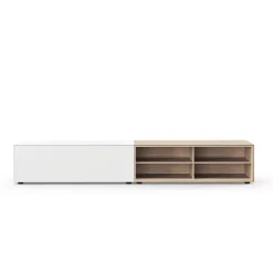 Edit Q Sideboard 241,3x48x50,5cm mit 4 offenen Fächern