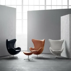 Egg/ Das Ei™ Loungesessel Leder