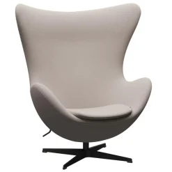 Egg/ Das Ei™ Loungesessel Stoff Gestell Warm Graphite