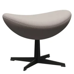 Egg/Das Ei™ Fußhocker Stoff Gestell Warm Graphite