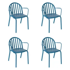 Exklusive Edition Fred's Gartenarmlehnstuhl 4er Set