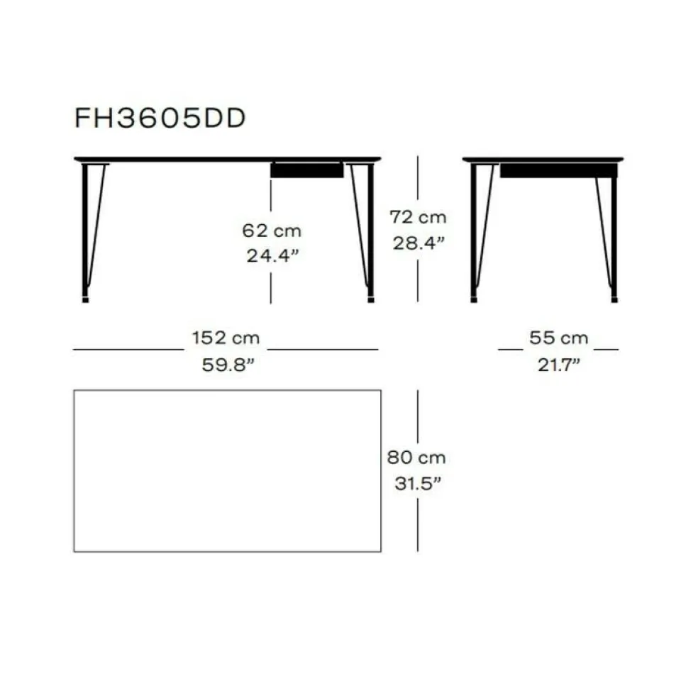 FH3605™ Schreibtisch mit Schublade