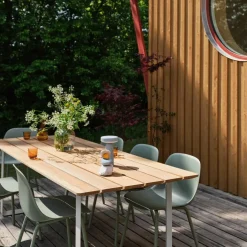 Fiber Gartenarmlehnstuhl ohne Löcher