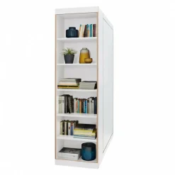 Flai Kleiderschrank zweitürig mit Regal