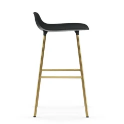 Form Barhocker Gestell Messing 65cm
