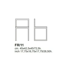 Fronzoni '64 Stuhl