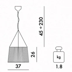 Gè Pendelleuchte