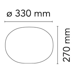 Glo-Ball Ersatzschirm Ø33cm