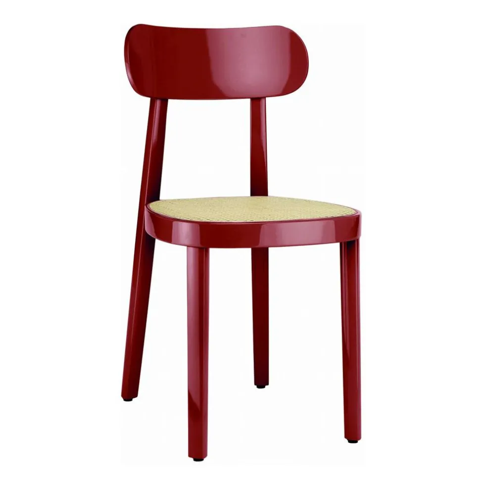 Gloss 118 Stuhl mit Rohrgeflecht