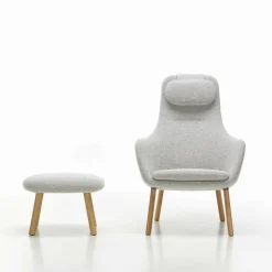 HAL Lounge Sessel & Ottoman Stoff