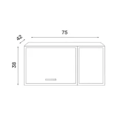 Hifive 75 Wandschrank