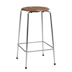 High Dot™ Barhocker Niedrig Furnier 4 Beine