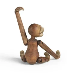 Holzfigur Affe mini