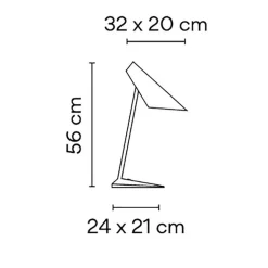 I.cono 0700 Tischleuchte