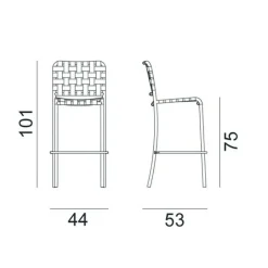 InOut 828 Outdoor Barhocker