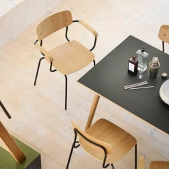 J182 Holmen Stuhl stapelbar 4er Set