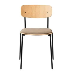 J182 Holmen Stuhl stapelbar gepolstert