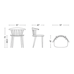 J104 Stuhl Buche