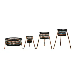Jardin Suspendu Pflanzenkorb 4er Set