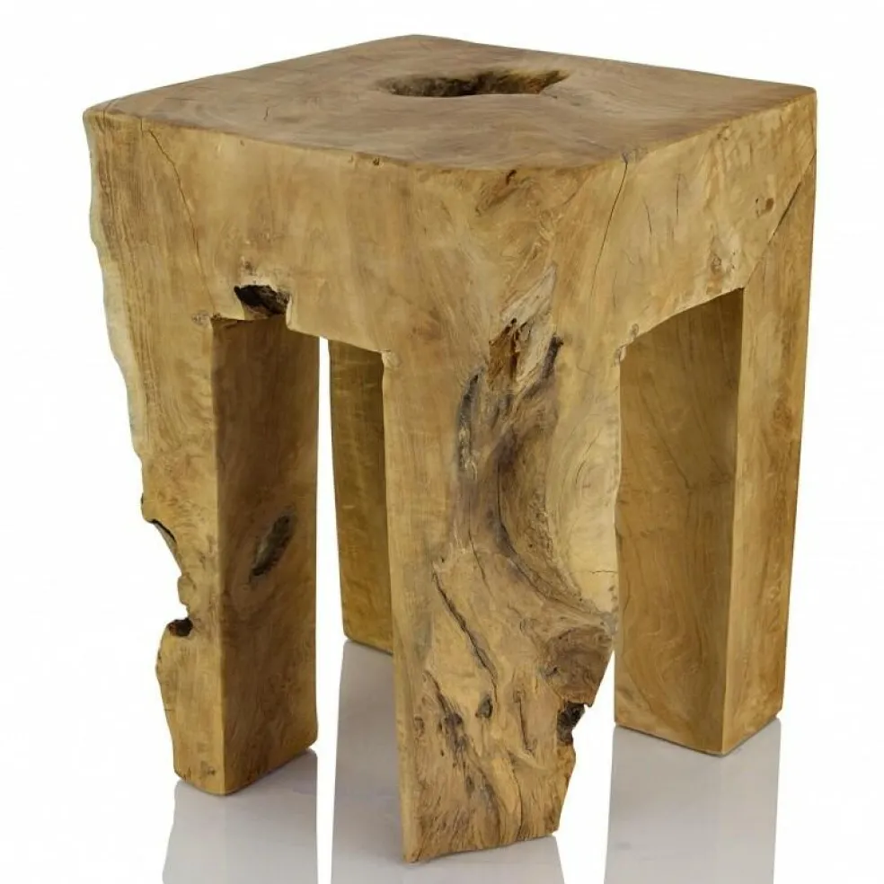 Java Hocker eckig