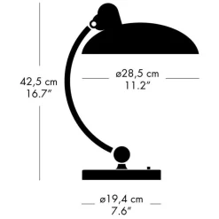 Kaiser Idell™ 6631 Luxus Tischleuchte Messing