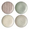 Karine Teller 4er Set Ø25cm