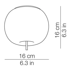 Kushi 16 Wandleuchte/ Deckenleuchte
