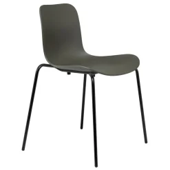 Langue Stack Stuhl Gestell schwarz