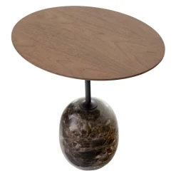 Lato LN9 Beistelltisch Platte Holz oval