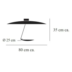 Lederam C180 LED Deckenleuchte