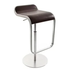 LEM S79 Barhocker Sitzfläche Leder 63-75cm