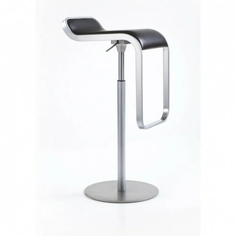 LEM S79 Barhocker Sitzfläche Leder 63-75cm