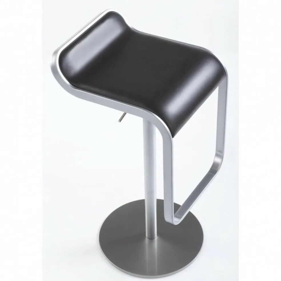 LEM S79 Barhocker Sitzfläche Leder 63-75cm
