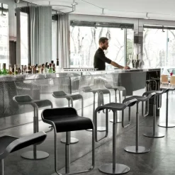 LEM S80 Barhocker Sitzfläche Stoff 66-79cm