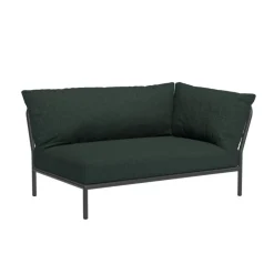Level 2 Gartensofa rechts Gestell dunkelgrau