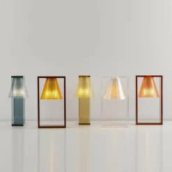 Light-Air Tischleuchte mit Stoff