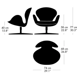 Limited Edition 2024 Der Schwan™/ Swan™ Sessel