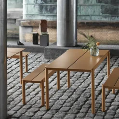 Linear Steel Gartenset L 140cm