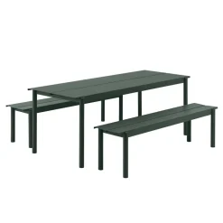 Linear Steel Gartenset L 200cm
