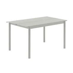 Linear Steel Gartentisch 140x75cm