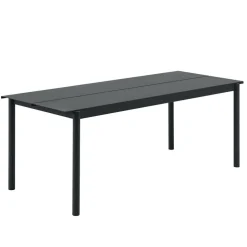 Linear Steel Gartentisch 200x75cm