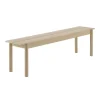 Linear Wood Bank 170x34cm