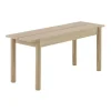 Linear Wood Bank 110x34cm