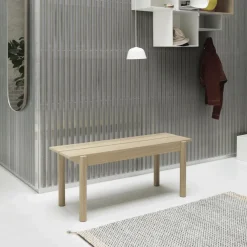 Linear Wood Bank 110x34cm