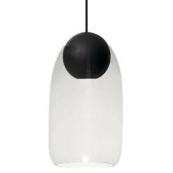 Liuku Ball Pendelleuchte schwarz
