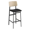 Loft Barhocker gepolstert 75cm